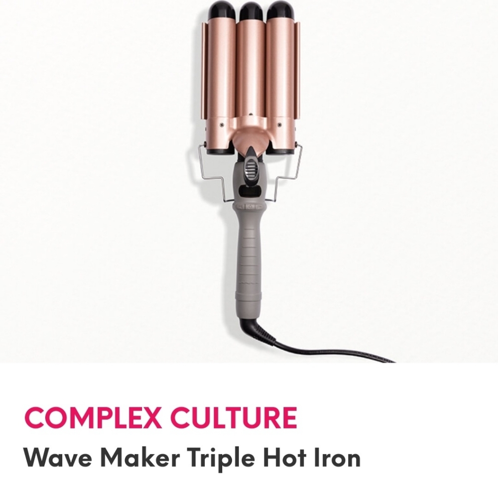 Wave Maker Triple Hot Iron